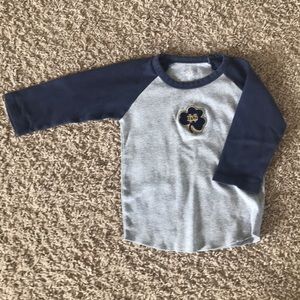 ☘️ Notre Dame 2T Baseball Shirt ☘️